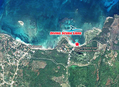 Dive Center in Las Galeras town - PADI Dive Shop in Las Galeras DR.